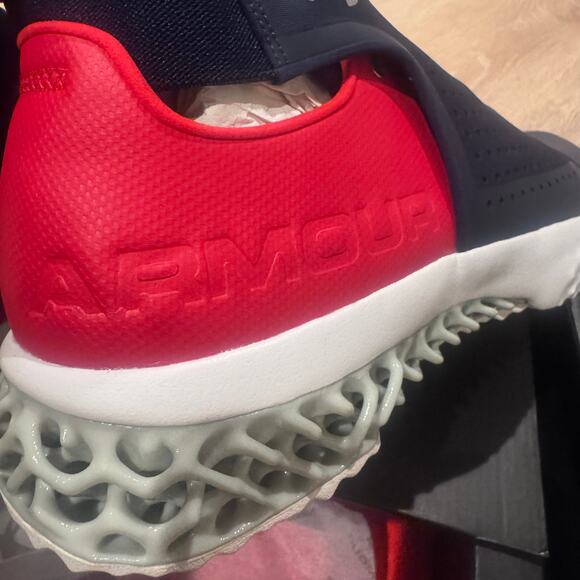 Under Armour Men's Architech Futurist Tom Brady Patriots Sneaker 9.5 NWB Sample - Picture 9 of 13